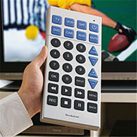 Supersized TV remote control Supersized TV remote control